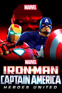 Постер: Железный человек и Капитан Америка: Союз героев